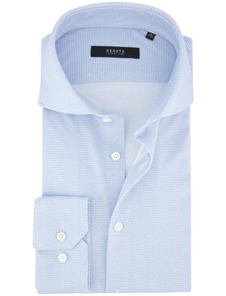 DeSoto blauw geprint overhemd Luxury Line Hai