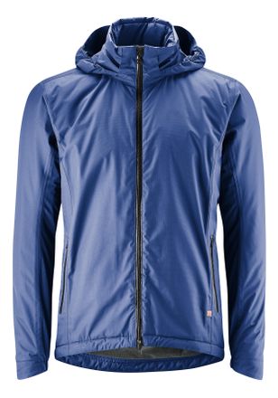 Gonso Fahrradjacke GONSO Save Jacket Therm M, Herren, Gr. 5XL, blau (jeansblau), 100% Polyester, Jacken Fahrradjacke, Herren Regenjacke wind- und wasserdich