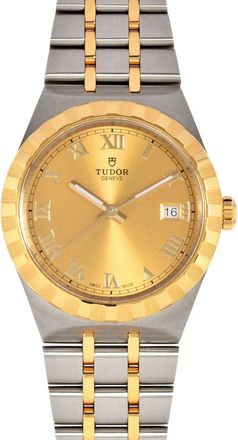 Tudor Stainless Steel yellow gold Wristwatch (Pre-Owned)