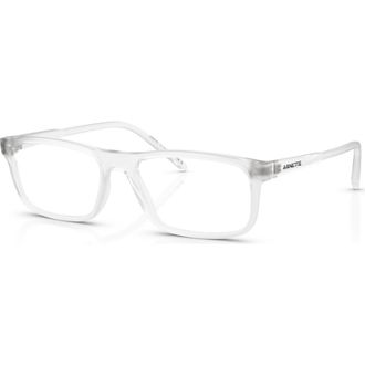 Arnette 54mm Rectangle optical glasses in Transparent at Nordstrom