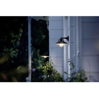 Philips LED Comorant 1738130PN Lampada da parete per esterno LED (monocolore) E27 42 W Nero