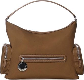 Stella McCartney Brown Dartmoor Large Shoulder Bag