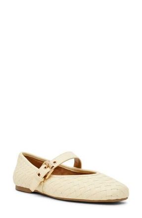 Dolce Vita Mulaney Woven Mary Jane Flat in Butter at Nordstrom Rack, Size 8.5
