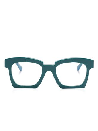 Kuboraum K5 glasses - unisex - Acetate - One Size - Green
