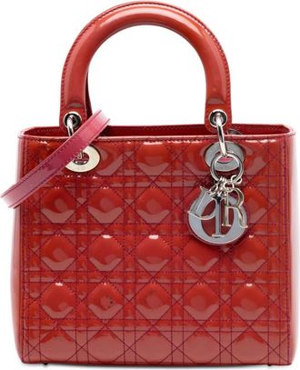 Dior Pre-owned Dior Medium Patent Cannage Lady Ladies 9V0WTT6ZBH4UVFGH