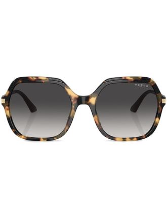 Vogue Eyewear Occhiali da sole con effetto tartarugato - Giallo
