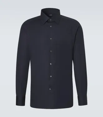 Ermenegildo Zegna Cotton-blend shirt