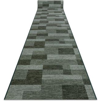 RugsX Rugsx - Alfombra De Pasillo Con Refuerzo De Goma Icona Verde 100cm Green 100x450 Cm