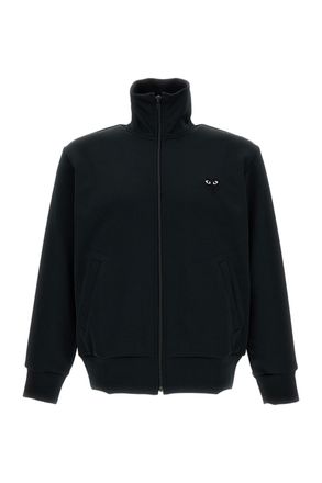 Comme Des Gar&ccedil;ons Cotton High-Neck Sweatshirt