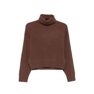 Brunello Cucinelli Brown Turtle Neck Sweater