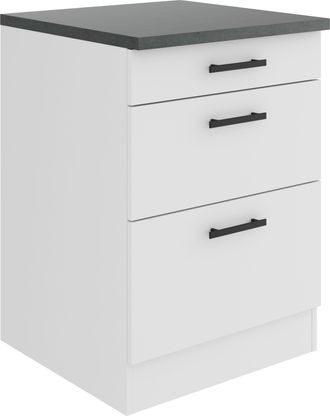 Optifit Unterschrank »Palma« Breite 60 cm, mit 3 Schubkästen