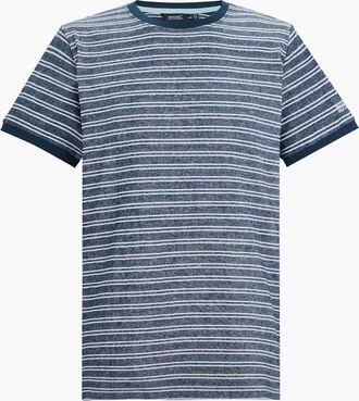 Regatta Mens Regatta Mens Benlin Striped T-Shirt - White - Size: 40