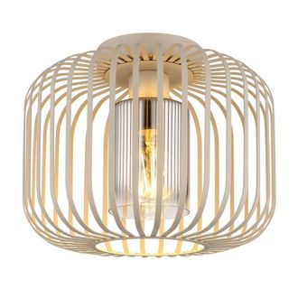 Globo Lighting Globo - Plaf&oacute;n - Alfred - Beige - Metal - &Oslash; 28cm - E27 - 15758d