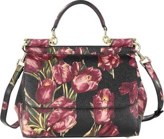 Tiffany & Fred Saffiano Painted Leather Shoulder Bag