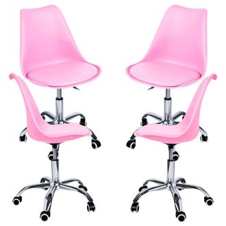Regalos Miguel Regalos Miguel - Packs Sillas - Pack 4 Sillas Neo - Rosa