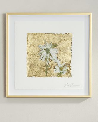 RFA Fine Art Gold and Cones Giclee on Paper Wall Art