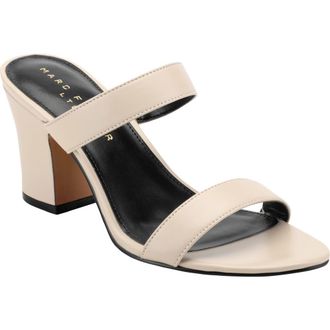 Marc Fisher Jessey Slide Sandal in Light Natural at Nordstrom, Size 8.5