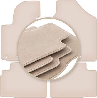 OEM Alfombrillas Beige Premium Para Kia Sportage Iii Suv 2010-2015