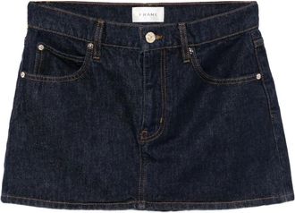 Frame Denim Minigonna denim - Blu