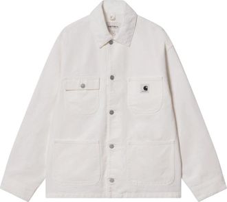 Carhartt Work in Progress OG Michigan Coat - Dames - Zomerjassen - Wit - M - Katoen - Jassen