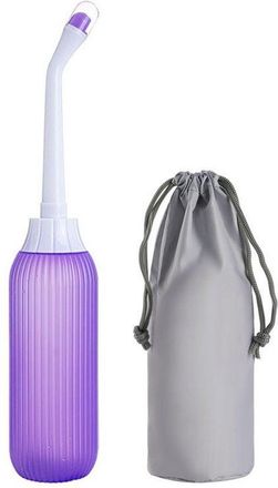 No Brand Botella Peri - Bid&eacute; Port&aacute;til - Bid&eacute; De Irrigaci&oacute;n Port&aacute;til - Perineo - Embarazo - Botella De Irrigaci&oacute;n Posparto - 500 Ml - Morado
