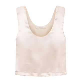 Philosophy di Lorenzo Serafini Dames, Tops, Roze, Maat: XS Satijn