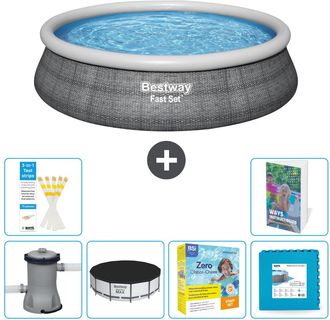 Bestway Piscina Bestway Fast Set Redonda - 457x84 Cm - 7-piezas S276