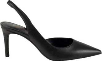 Michael Kors Alina Flex Pump - Dames - Pumps - Zwart - 36 EU - Leer - Schoenen