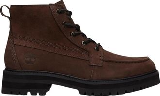Timberland Hayd Mid Lace Boot - Heren - Veterlaarzen - Bruin - 41 EU - Leer - Schoenen