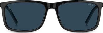 HUGO BOSS Occhiali da sole squadrati - Nero