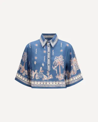 Alemais Acacia cropped Shirt Female 8