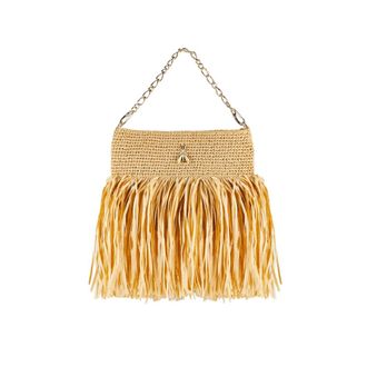 Patrizia Pepe Dames, Tassen, Beige, Maat: ONE Size