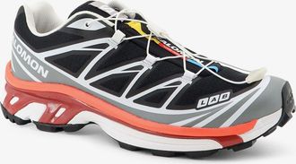 Salomon Mens Sneakers Xt-6 Mesh Black Mesh-Rubber Trainers Mesh/rubber