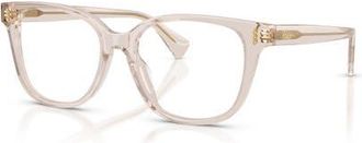 Ralph Lauren 52mm Square optical glasses in Tan at Nordstrom