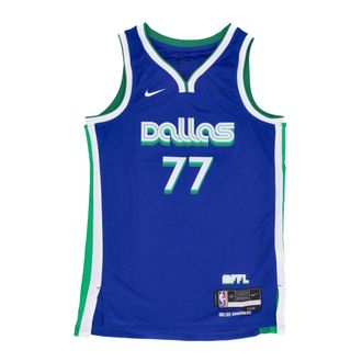 Nike Sportswear, male, Blue, Size: 2XL City Edition Basketball Tank Top