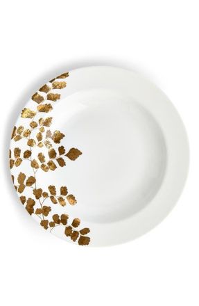 Vera Wang Jardin Bone China Soup Plate in Multi at Nordstrom