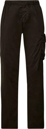 C.P. Company C.p. Company, Broeken, Heren, Zwart, L, Nylon, Chrome-R Ergonomische Cargo Lens Broek
