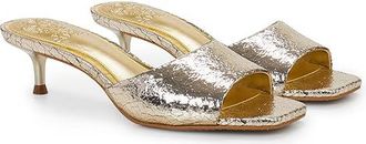 Vince Camuto Faiza Womens Sandals Gold : 8.5 M, Leather