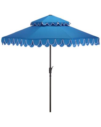 Safavieh Valance 9Ft Doubletop Umbrella