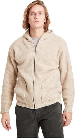 Irish Crone Stijlvolle Sweatshirt voor Mannen en Vrouwen - Heren - Vesten - Beige - S - Truien & Vesten