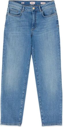 Oltre Boyfriend Jeans - Dames - Loose Fit Jeans - Blauw - XS - Katoen - Jeans