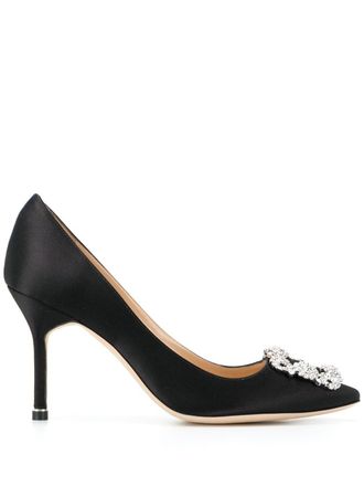 Manolo Blahnik Hangisi pumps - Zwart