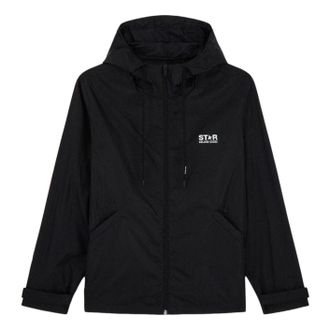 Golden Goose Windbreaker Jumper Jacket Black GMP01032-P000596-80203