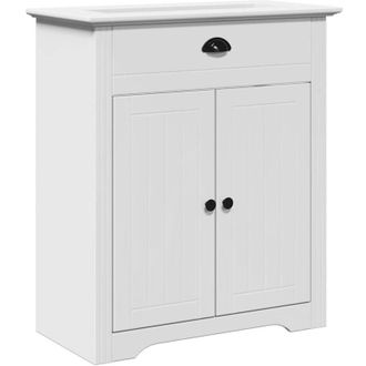 vidaXL Mueble De Lavabo De Ba&ntilde;o Bodo Blanco 70x35x80 Cm Vidaxl