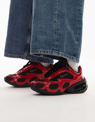 Nike Air Max Muse - Sneakers nere e rosse-Nero