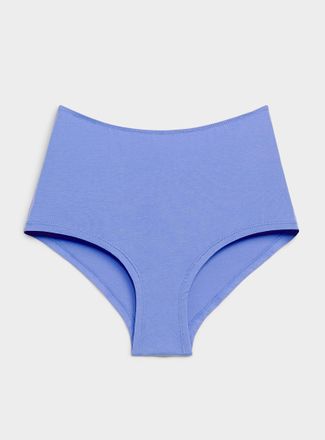 Miiyu Womens Minimalist high-waist boyshort Organic cotton