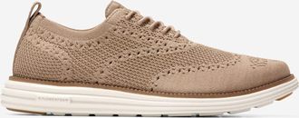 Cole Haan Mens &Oslash;riginal Grand Remastered Stitchlite Oxfords - Beige Size 13