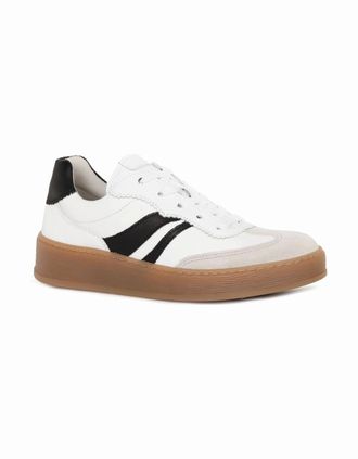 Gabor Womens Dahma Womens Trainers - White Lea Blk - Size: 2.5