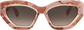 Philipp Plein Cat Eye-Frame Acetate Sunglasses