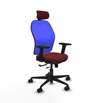 Piqueras y Crespo Silla De Oficina Piqueras Y Crespo Jorquera Negro Reposabrazos Ajustables